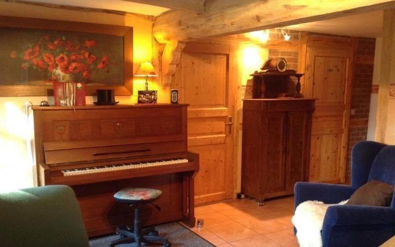 Altes Landhaus Oste, Klavier Appartement, 2 Zimmer Mit Kamin Hemmoor Exterior photo